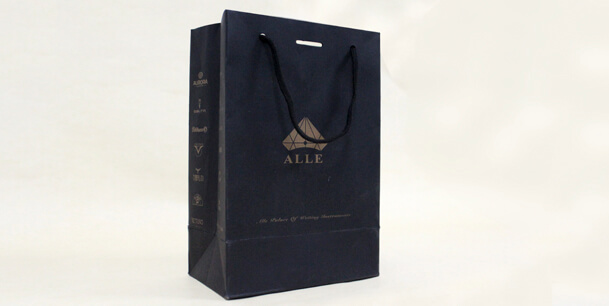 黑?？C金手提袋 高檔手提袋定制